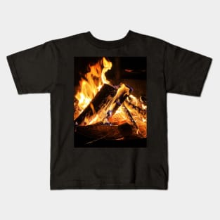Fire Dancer Kids T-Shirt